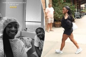 Read more about the article Simone Biles undergoes procedure one month after ‘almost dying’ in life-threatening health scare