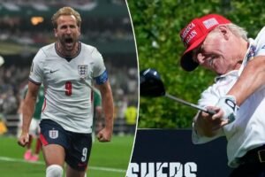 Read more about the article England star Harry Kane opens up on golfing with President Trump: ‘Pretty surreal experience’