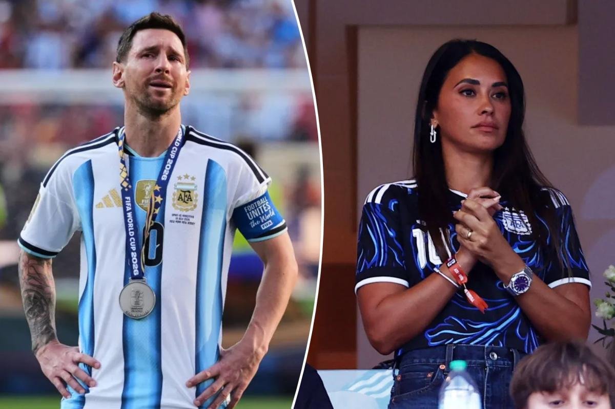 Read more about the article Lionel Messi’s wife gives touching World Cup tribute with soccer future up in air