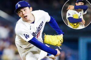 Read more about the article Roki Sasaki shows more growth despite late stumble in Dodgers’ win over Mariners