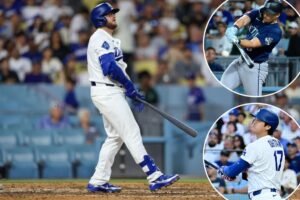 Read more about the article Max Muncy ties historic mark, but it wasn’t enough in Dodgers’ loss to Mariners