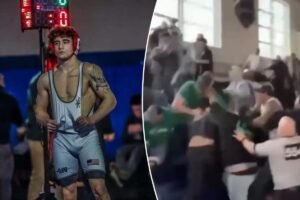 Read more about the article Anthony Knox Jr. stripped of New Jersey wrestling title in end to lengthy high school brawl saga