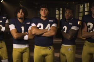 Read more about the article Notre Dame one-ups Ohio State as millions in patch money flows into college football