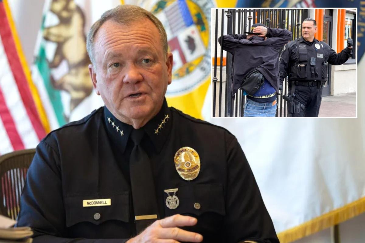 You are currently viewing LAPD’s top cop reveals staggering extent of police shortage