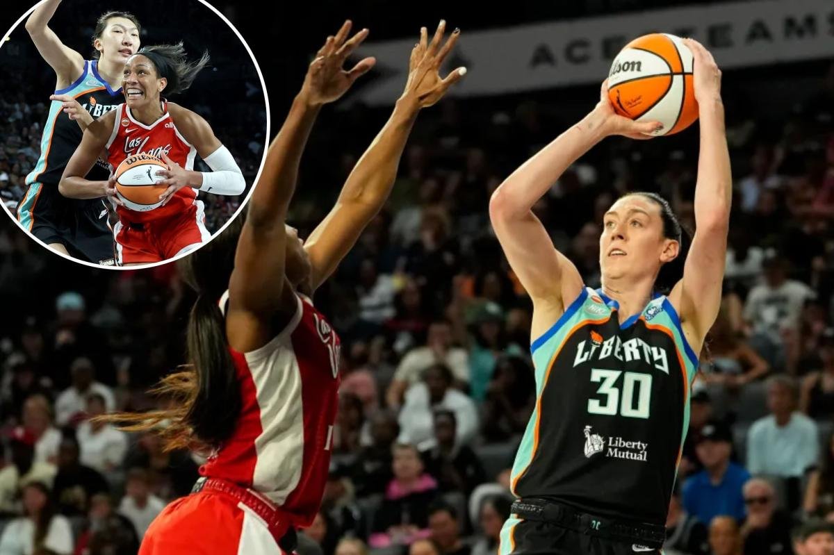 You are currently viewing Liberty’s defense falters in loss to Aces spoiling Breanna Stewart’s heroics