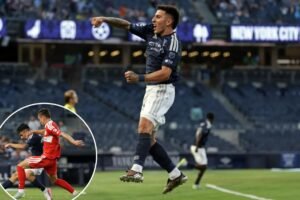 Read more about the article NYCFC roll past Chicago Fire as Nicolas Fernandez Mercau scores with transfer rumors swirling