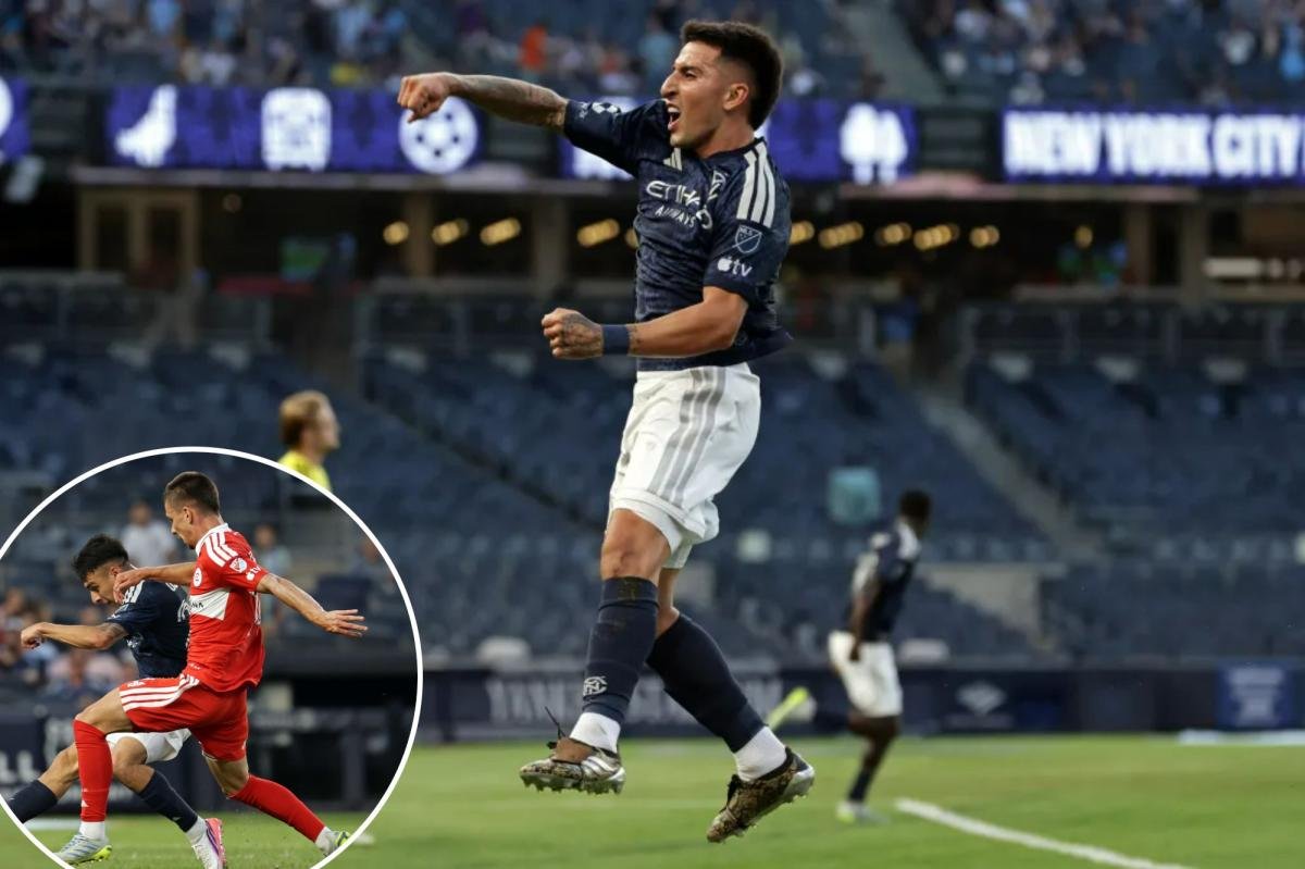 You are currently viewing NYCFC roll past Chicago Fire as Nicolas Fernandez Mercau scores with transfer rumors swirling