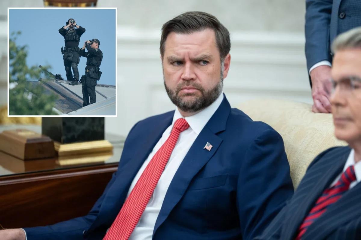 You are currently viewing Secret Service suspends agent accused of leaking JD Vance’s travel details
