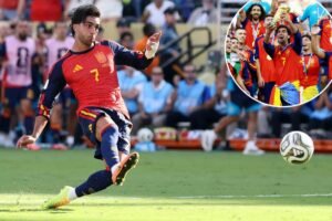 Read more about the article Ferran Torres answers his Spain critics with World Cup-winning goal: ‘Feeling of liberation’
