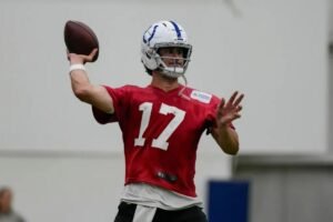 Read more about the article Where Daniel Jones stands with Achilles injury as Colts begin training camp