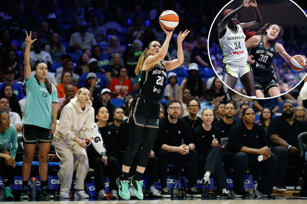 Read more about the article Sabrina Ionescu dominates in overtime as Liberty escape with win over Wings to snap four-game skid