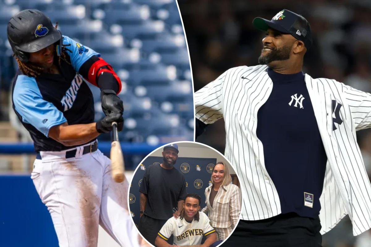 You are currently viewing CC Sabathia’s son Carsten signs with Brewers on Hall of Famer’s birthday