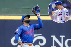 Read more about the article Luis Robert Jr.’s long-awaited return to Mets outfield forces Carson Benge to sit in loss