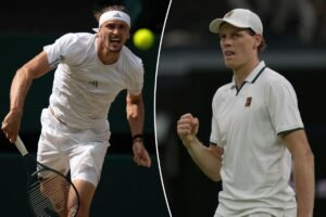 Read more about the article Wimbledon men’s final pick: Alexander Zverev vs. Jannik Sinner prediction, odds, best bet