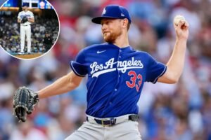 Read more about the article Eric Lauer would like to stay with Dodgers, but understands trade deadline rumors