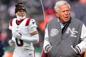 Read more about the article Robert Kraft, Patriots put historic contract offer on table for Christian Gonzalez