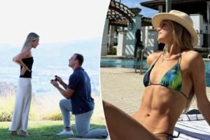 Read more about the article Brock Bowers’ engagement to influencer Cameron Newell captured on hidden video