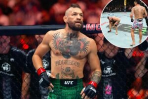 Read more about the article Conor McGregor teases ‘last dance’ UFC fight for potential injury return