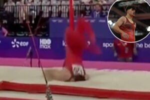 Read more about the article English gymnast Gabriel Langton  hospitalized after horrific fall