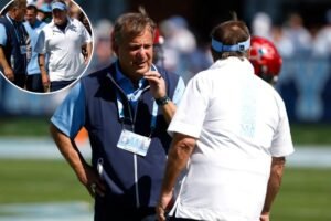 Read more about the article UNC investigating allegations against Michael Lombardi as Bill Belichick breaks silence on suspended GM