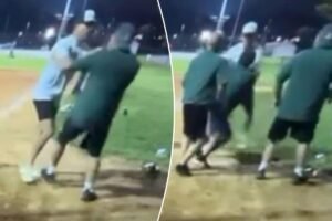 Read more about the article Watch the moment NJ youth softball coaches fight in handshake line as one gets charged with assault