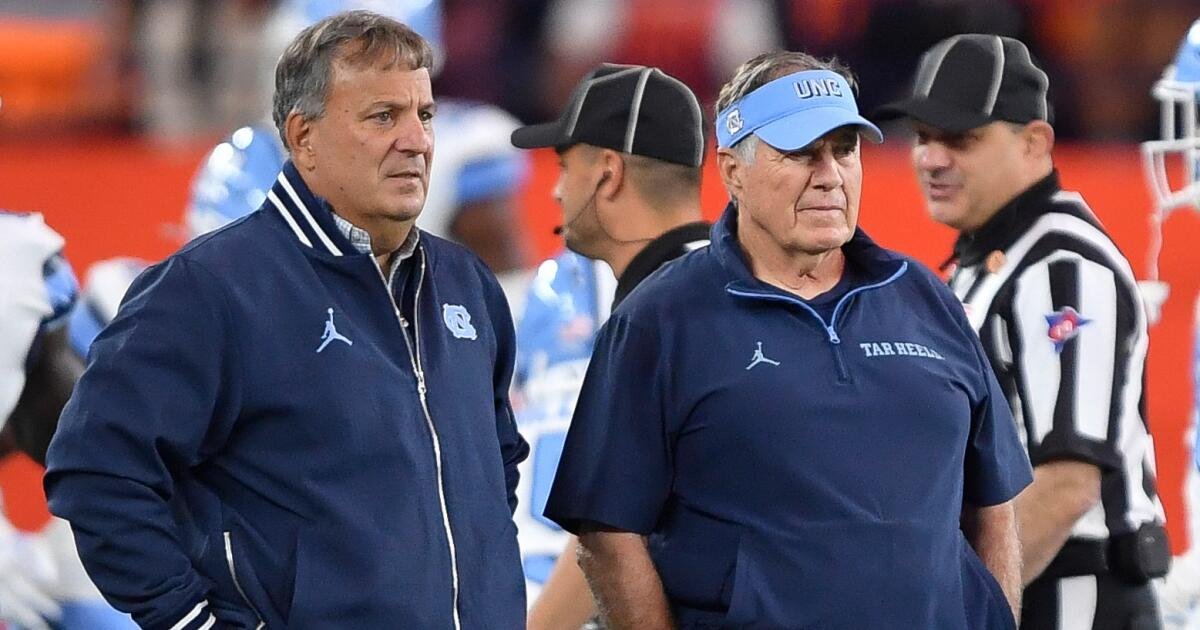 Read more about the article UNC places Michael Lombardi, general manager for Bill Belichick’s team, on paid administrative leave