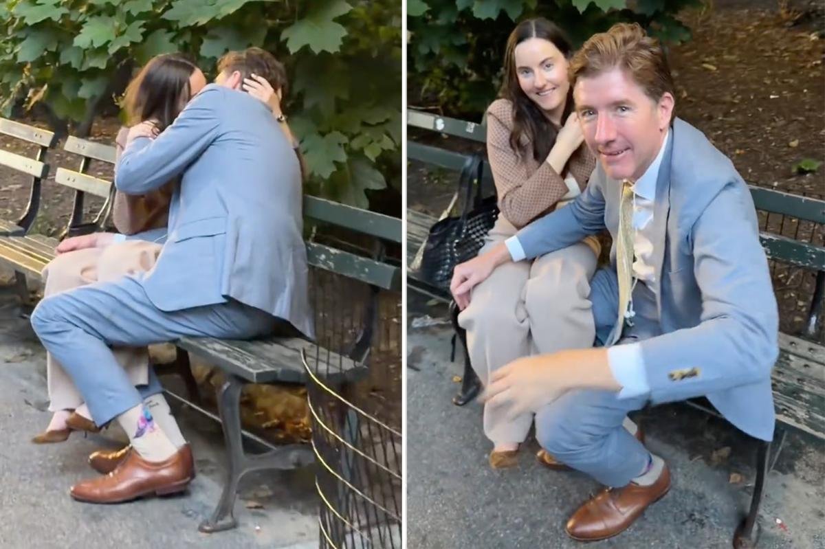 You are currently viewing Lawyers caught canoodling in Central Park in viral video identified  