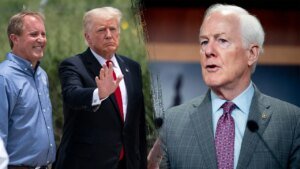 Read more about the article Trump attacks Sen Cornyn over AG nominee Todd Blanche’s stalled vote