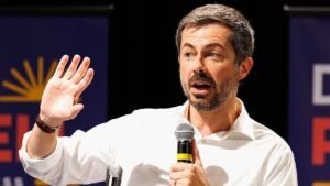 Read more about the article Pete Buttigieg sidesteps questions about the far-left DSA agenda