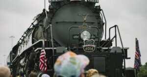 Read more about the article The biggest steam locomotive is whistle-stopping across the U.S.