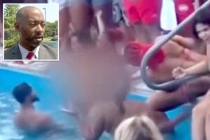Read more about the article Air Force lawyer fears jail over pool party at his $1.5M Michigan home that turned into wild  ‘twerkfest’