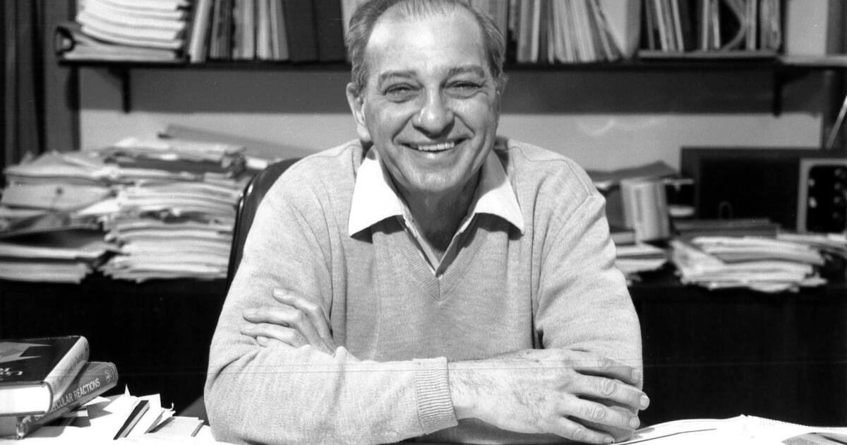 Read more about the article Rudolph Marcus, Caltech chemist who won Nobel Prize, dies at 102