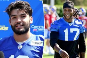 Read more about the article Puka Nacua hilariously trolls Davante Adams for his age