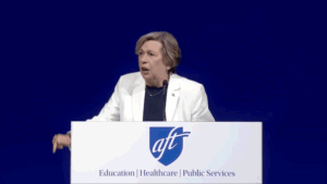 Read more about the article Randi Weingarten calls Trump authoritarian at AFT union conference