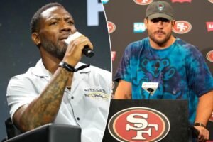 Read more about the article Nick Bosa appears to celebrate Ryan Clark’s ESPN firing after breaking social media hiatus