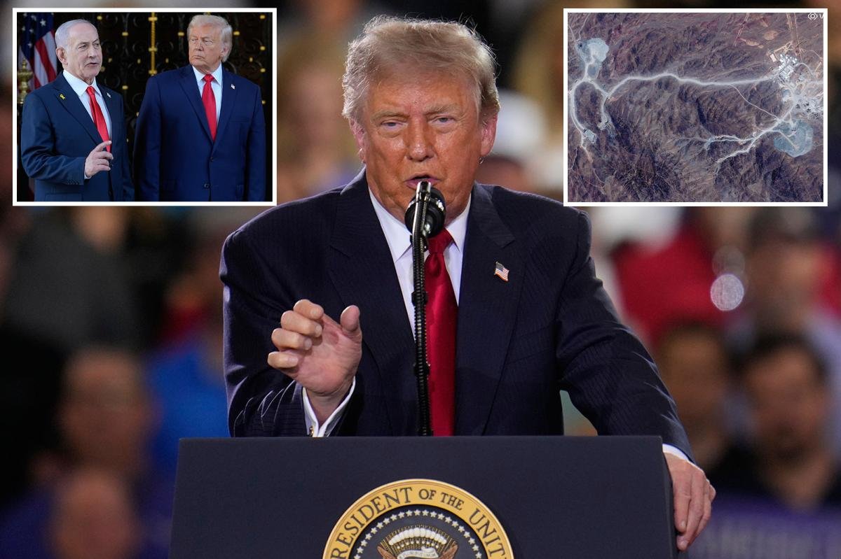 You are currently viewing Trump rebukes Netanyahu ahead of Oval Office meeting, says ‘I know exactly what’s going on’ at Pickaxe Mountain nuke site