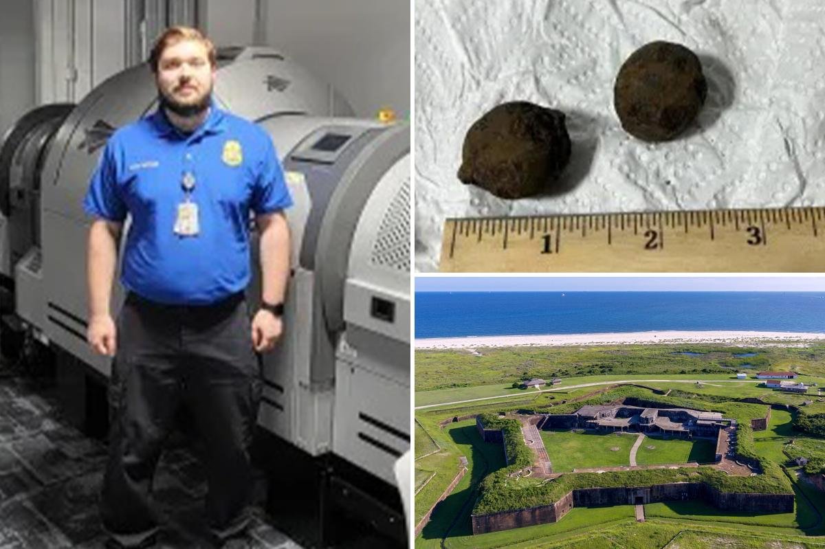 You are currently viewing TSA finds Civil War-era cannonballs ‘the size of grapefruits’ on X-ray in wild discovery