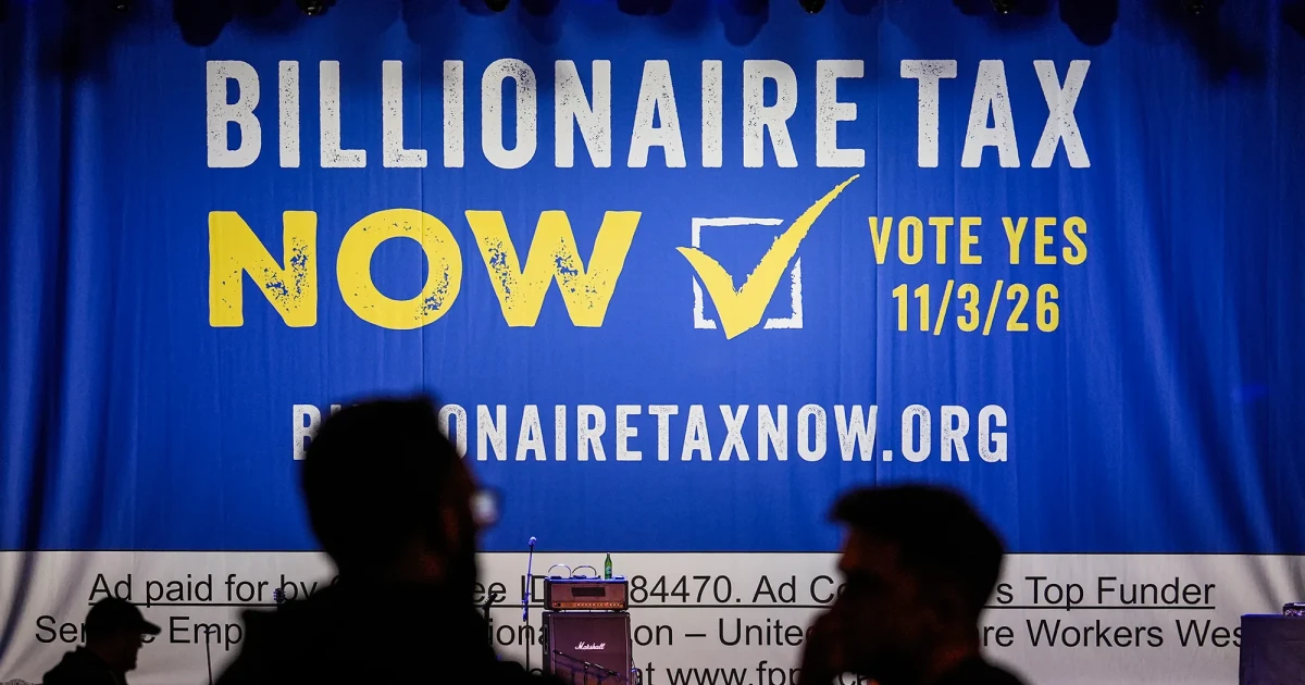 You are currently viewing California Democratic Party endorses “billionaire tax” ballot proposition