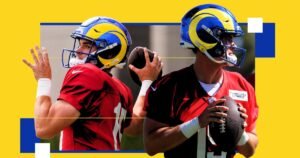 Read more about the article Ty Simpson embracing the pressure of being Rams’ QB heir apparent
