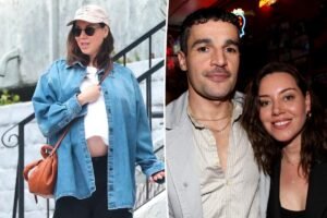 Read more about the article Aubrey Plaza gives birth to first baby with Christopher Abbott
