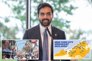 Read more about the article GOP gov hopeful Bruce Blakeman rips Mamdani over âintentionalâ Little Italy snub from immigrant map during NYC event