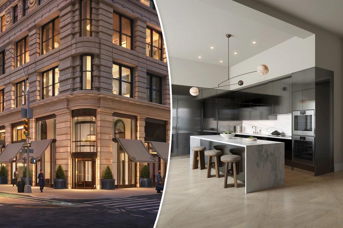 You are currently viewing Dazzling $15.65M home inside NYC’s storied Flatiron Building finds its first-ever owner