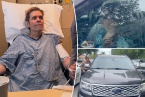 Read more about the article Perez Hilton’s sister arrives at his Miami home hours after ‘suicide attempt’ hospitalization
