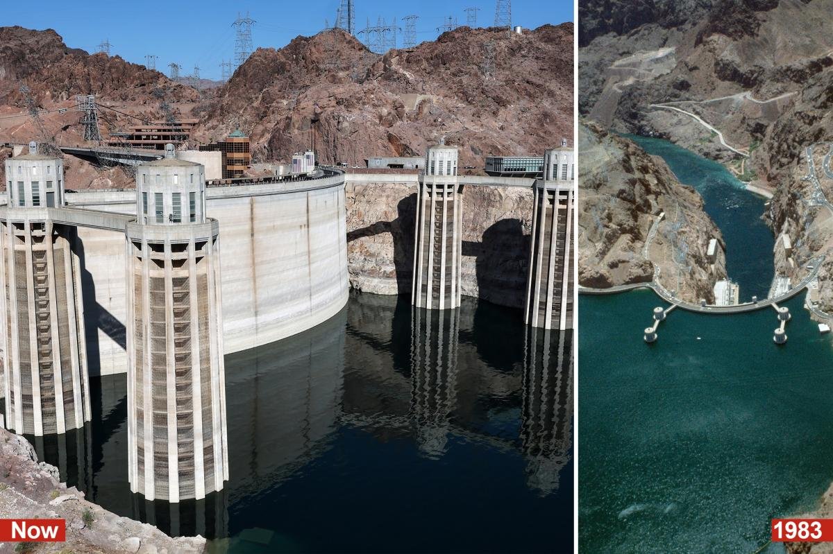 You are currently viewing Mountains revealed in massive West Coast reservoir as water levels near historic lows