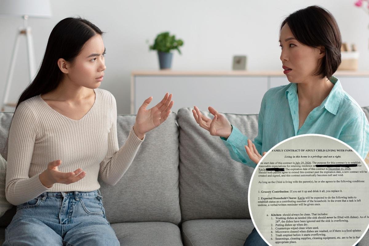 You are currently viewing Fed-up parent issues Gen Z daughter contract to live at home with 8 rules