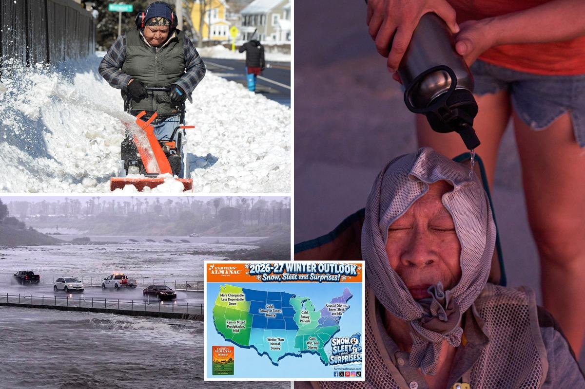 You are currently viewing Winter weather forecast predicts El NiÃ±oÂ will bring US crazy storms, cold beaches and desert rains