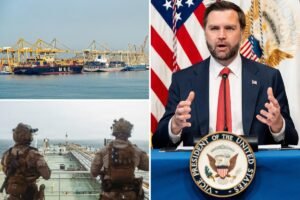 Read more about the article JD Vance says US and Iran are in the ‘middle of the game’ as strait talks stall