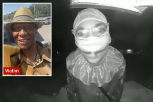 Read more about the article Navy vet allegedly stabbed to death by teen dressed as clown ID’d by hospital bracelet: report