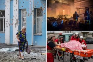 Read more about the article Overnight strikes between Russia and Ukraine kill 7 civilians, injuring dozens more