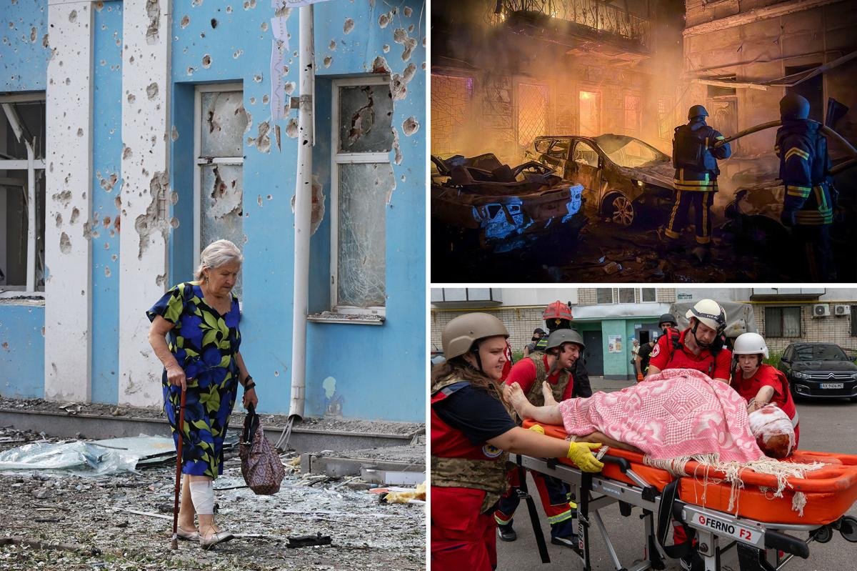 You are currently viewing Overnight strikes between Russia and Ukraine kill 7 civilians, injuring dozens more